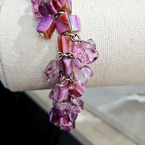 Purple  bracelet